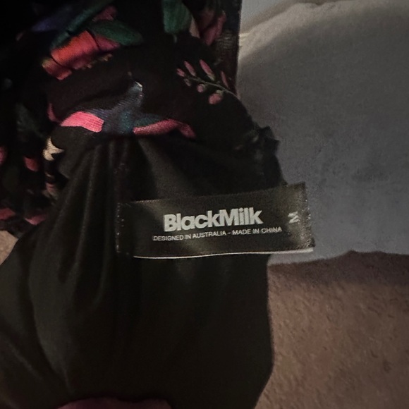 Blackmilk Midi Hummingbird Dress NWOT L - Picture 4 of 5